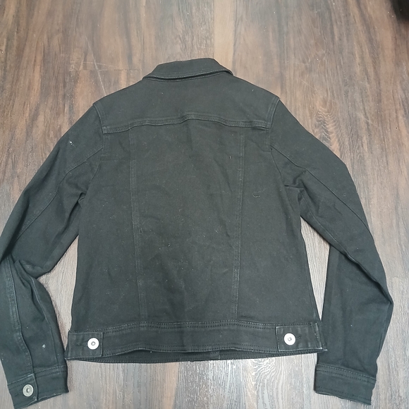 Signature Studio Black Denim Jacket - Picture 4 of 6